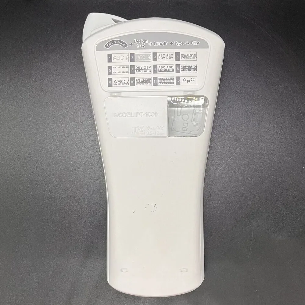 Brother P-Touch PT-1090BK Handheld Label Maker Office No Cable With Extra Tapes